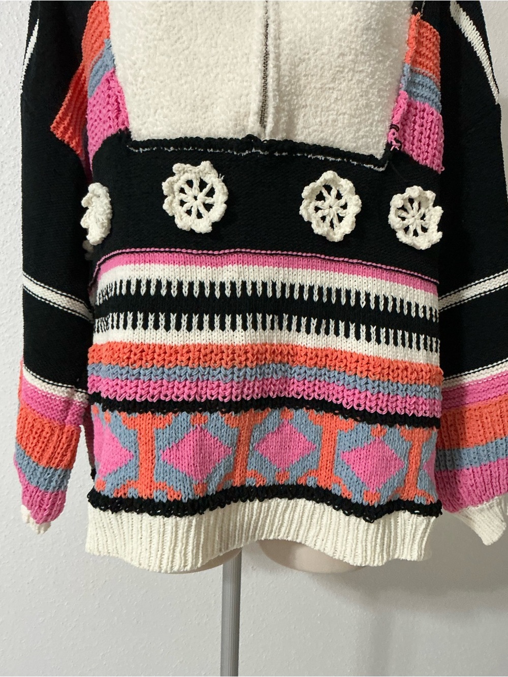 Opal Patterned Pullover by POL Small - Picture 8 of 16